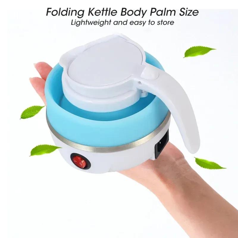 Foldable Travel Electric Kettle–Compact, Portable & Perfect for Quick Boiling Anywhere