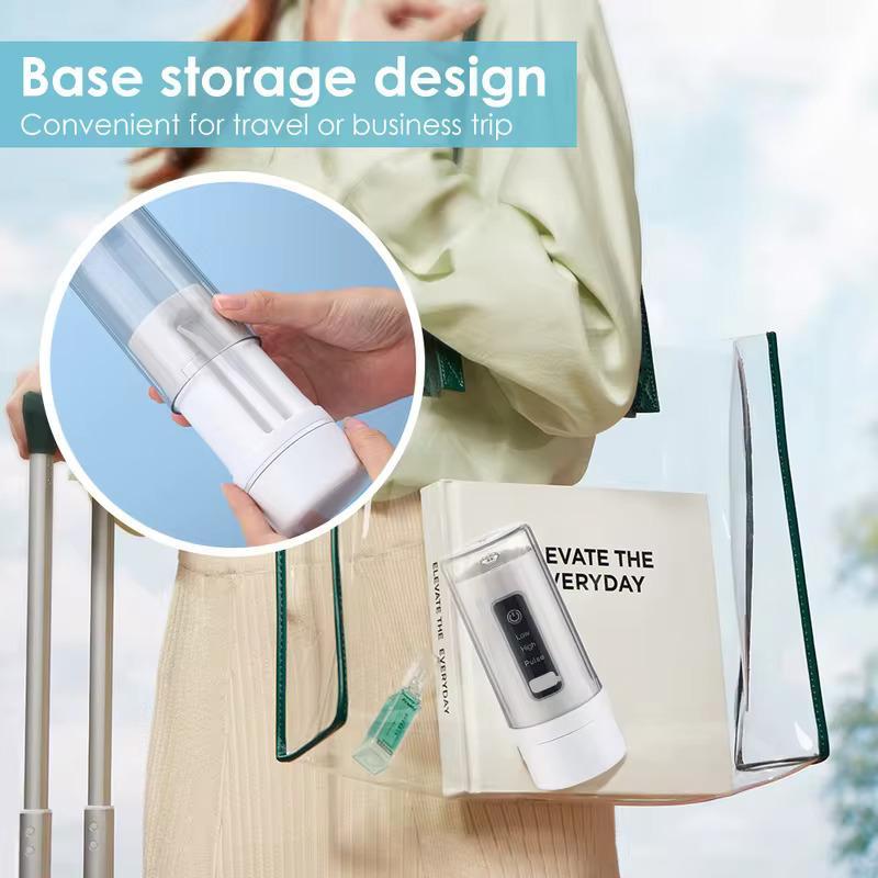 Portable Oral Irrigator–Say Goodbye to Plaque & Bad Breath, Anytime, Anywhere