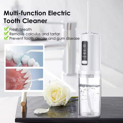 Portable Oral Irrigator–Say Goodbye to Plaque & Bad Breath, Anytime, Anywhere